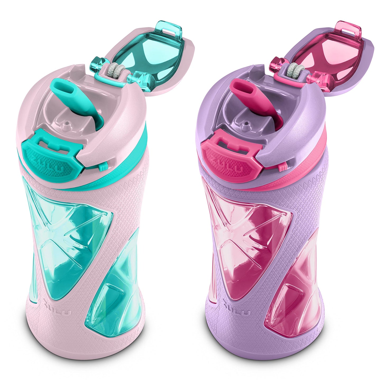 torque-16oz-tritantm-plastic-kids-water-bottle-set-of-2-v1 Zulu_Torque_16oz_Straw_Angle_2Pack_FrostingMagenta.jpg